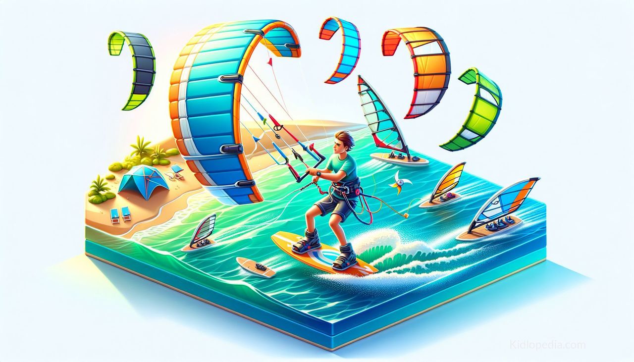 Wind and Water Sport: Kiteboarding