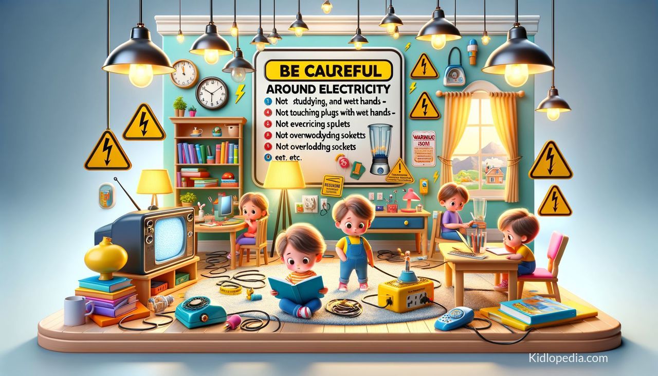 Be Careful Around Electricity