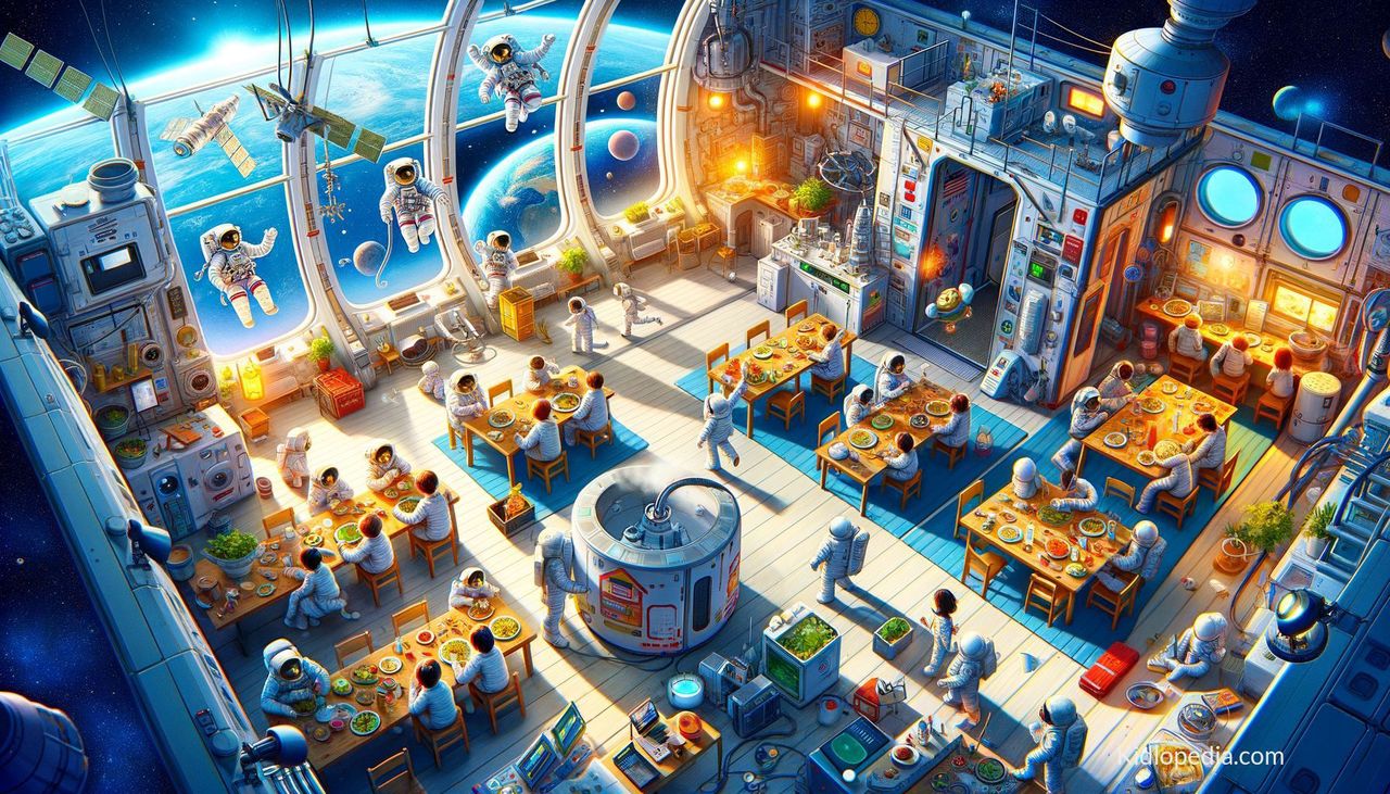 Living in Space: Space Stations