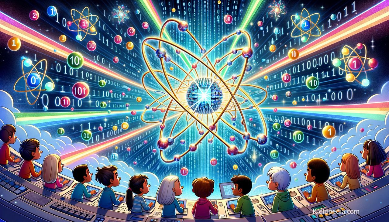 The Universe's Processing: Quantum Computation
